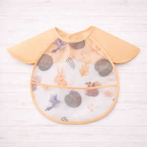 Babero manga corta - Damasco - Imagen 1